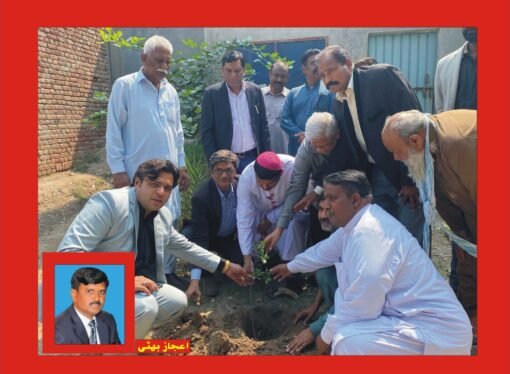بشپ ڈاکٹر اندریاس رحمت نے خوشپور میں پودا لگا کر بحالی کا آغاز کردیا