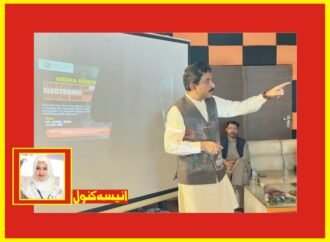 اقراٰ نیشنل یونیورسٹی پشاور میں سیمنار سینئر صحافی کاشف الدین سید کی بطور گیسٹ سپیکر شرکت