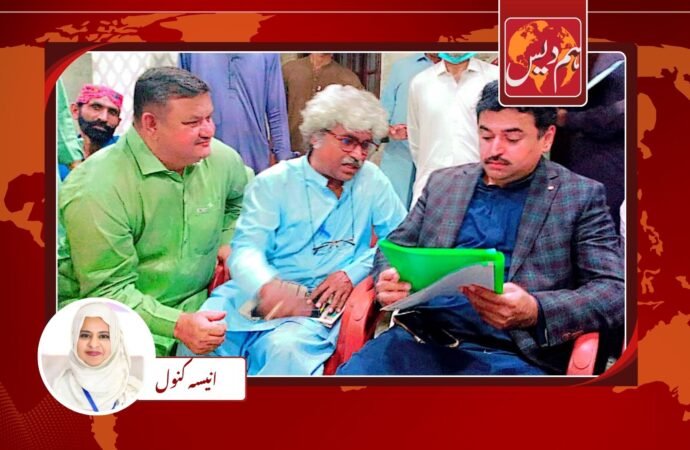 انسانی حقوق کے کارکن بوٹا امتیاز میئر حیدر آباد سے ملاقات ‘مسحیوں کے مسائل بارے آگاہ کیا