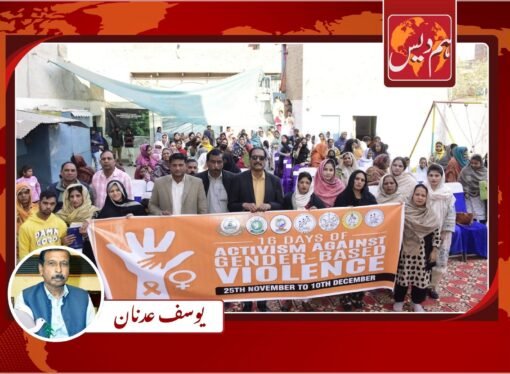 16 ڈیز آف ایکٹوازم کے حوالے سے آگاہی سیمینار کا انعقاد
