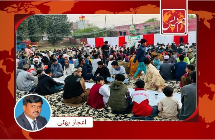 پنجاب بھر میں نگہبان دسترخوان سج گئے’افطاریوں کا سلسلہ جاری