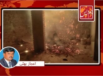 چک نمبر 437 گ۔ ب میں مسیحی خاندان پر حملہ ‘گھر نذر آتش کرد دیا گیا